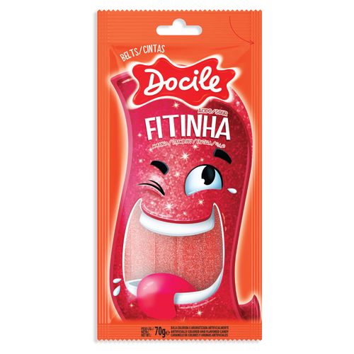 Regaliz Docile Cinta Color 70Gr