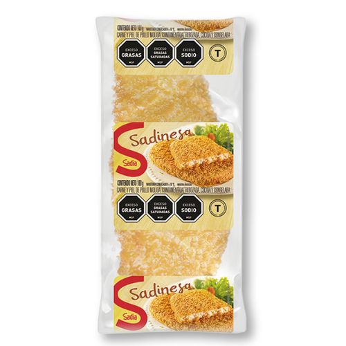 Milanesa Sadinesa Pollo 100Gr