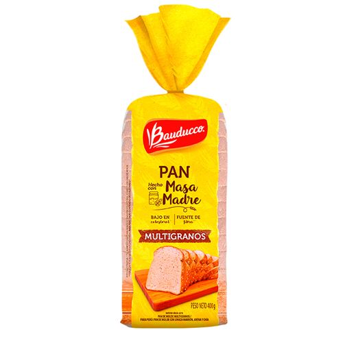 Pan Bauducco De Molde Multigrano 400Gr