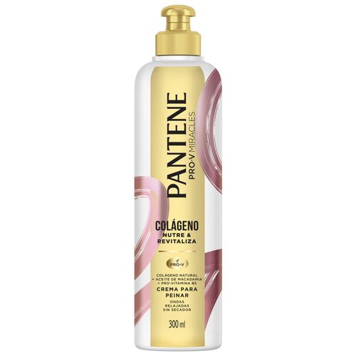 Crema De Peinar Pantene Colageno Nutre Y Revitaliza 300Ml