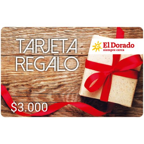 Tarjeta de Regalo $3000