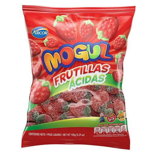 Gomitas Mogul Frutillas Acidas 150Grs