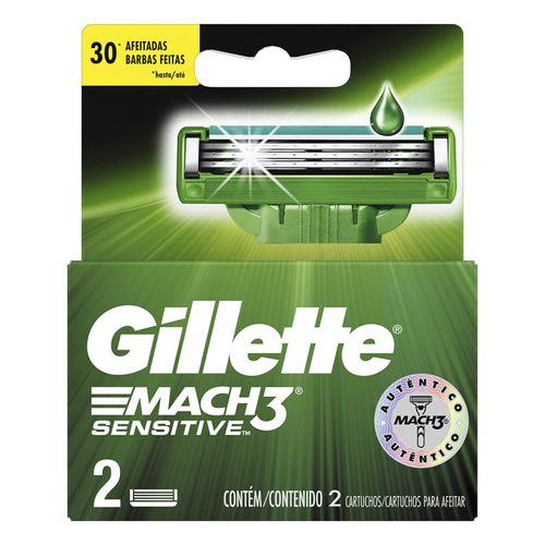 Repuesto Gillette Mach3 Sensitive 2Un