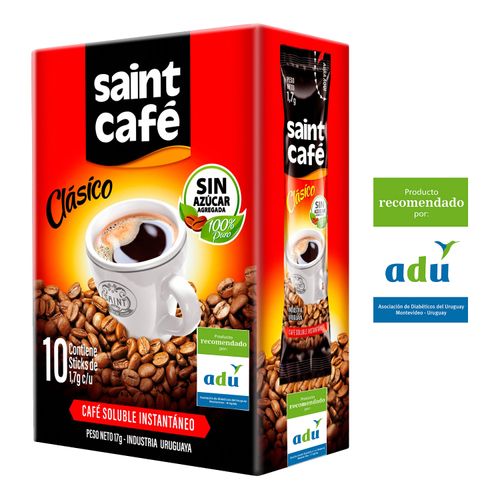 Café Saint Soluble X 10 Sticks