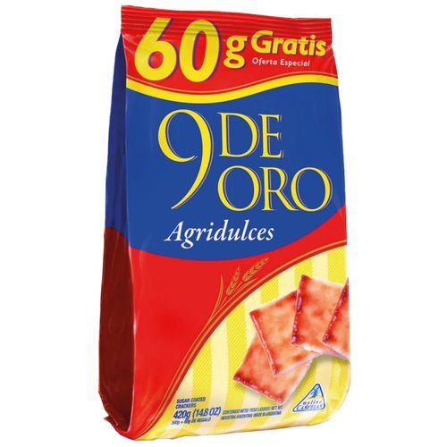 Galleta 9 De Oro Agridulce 420 g