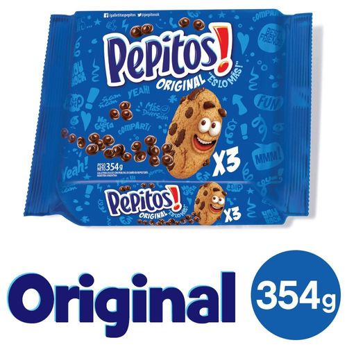 Galletas Pepitos Tripack 357Gr