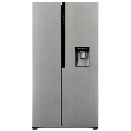 Refrigerador Grenno RF-KS502PD Side By Side -  Frio Seco De 502 L - Acero Inox - Con Dispensador De Agua - Categoria A