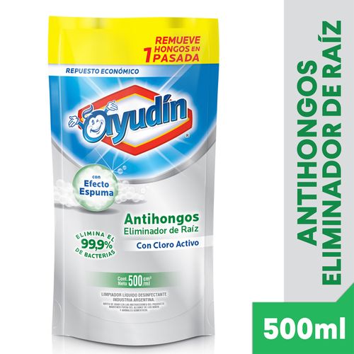 Limpiador Ayudin Antihongos Removedor Activo Doypack 450Ml