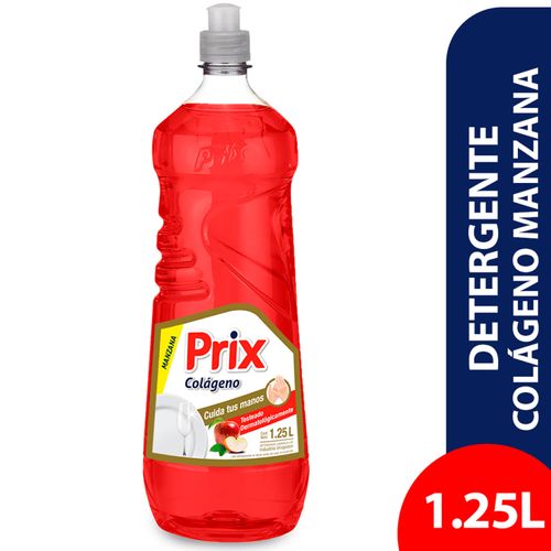 Detergente Prix Colageno Manzana 1.25Ml