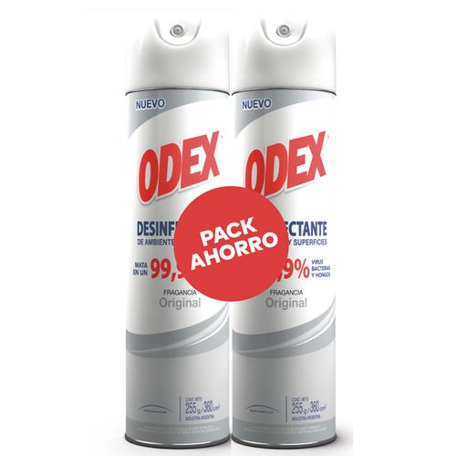 Desinfectante Odex Original Aerosol 360Cc 2Un