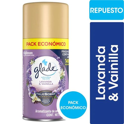 Aromatizante Glade Automatico Lavanda & Vainilla 170Ml Refil