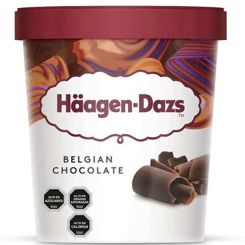 Helado Haagen Dazs Pinta Chocolate Belga 473Ml