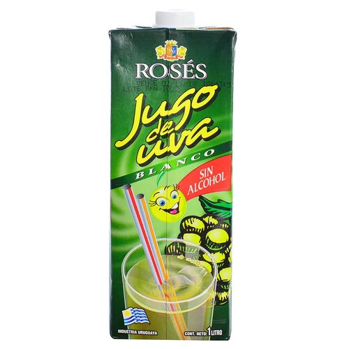 Jugo Roses Uva Blanca 1Lt