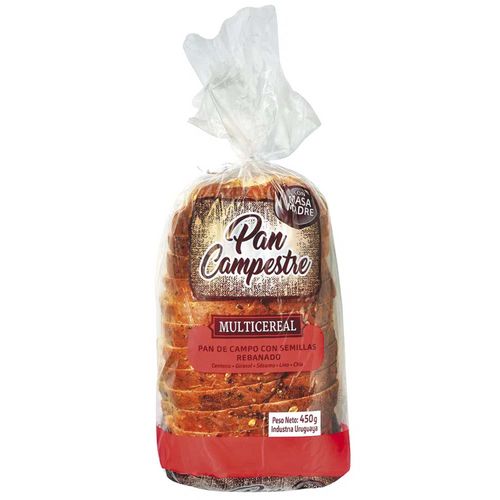 Pan Marbella Campestre Multicereal Grande 450Gr