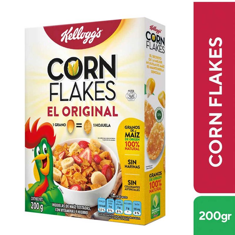 CEREALES KELLOGGS CORN FLAKES 180GR - El Dorado