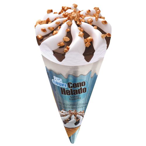 Helado Crufi Cono Vainilla 75Grs