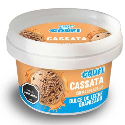 Helado Crufi Cassata Ddl Granizado 125Grs