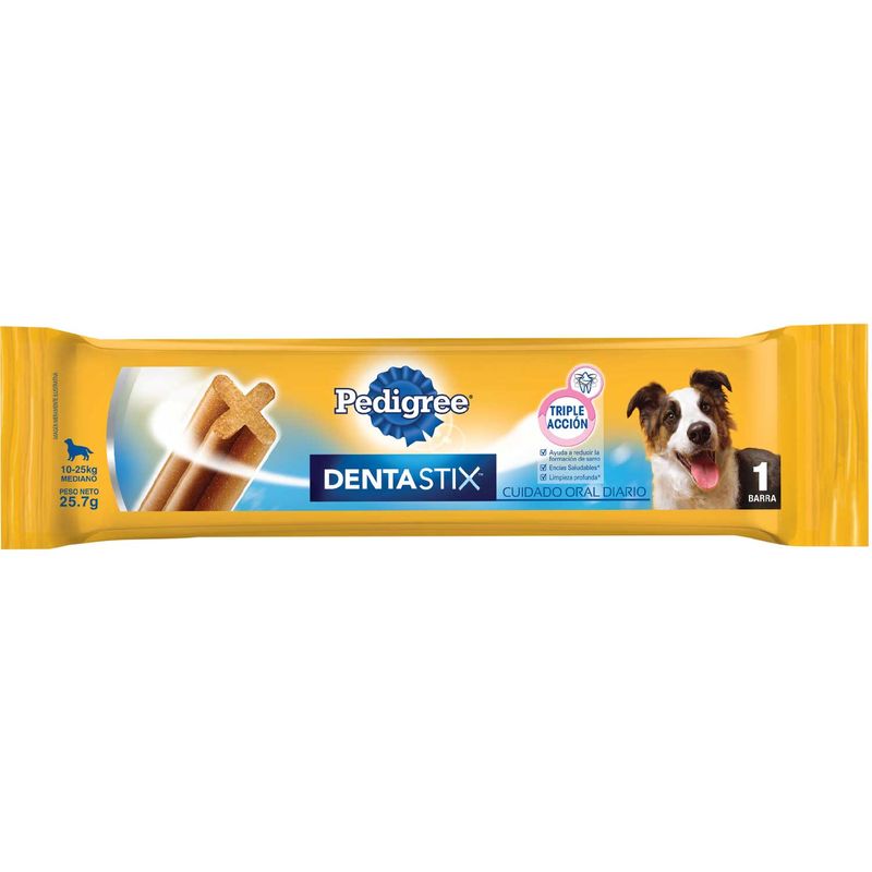 Snack Pedigree Dentastix 25 7gr Razas Medianas El Dorado