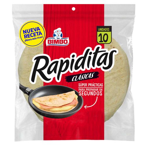 Tortilla Bimbo Rapiditas Clasicas 310Gr