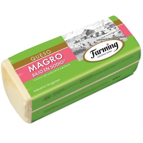 Queso Farming Magro Bajo En Sodio Kg En Barra