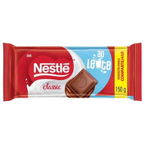 Chocolate Nestle Tableta Ao Leite 150Gr