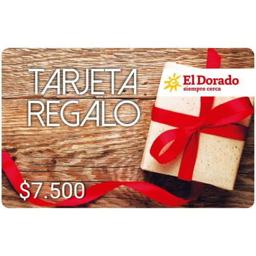 Tarjeta de Regalo $7500