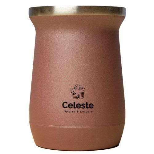Mate Mt002-4 Beige Acero Inoxidable 235Ml Doble Pared