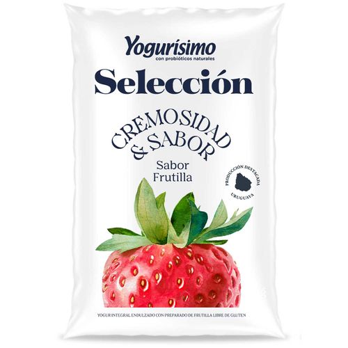 Yogur Yogurisimo Seleccion Frutilla Sachet 1Lt