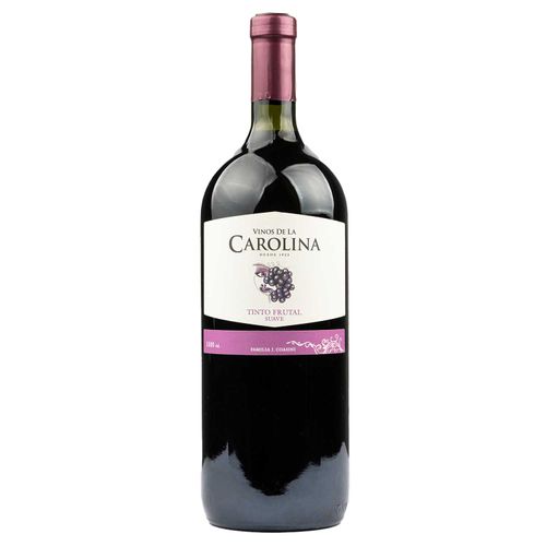 Vino De La Carolina Tinto Frutal Suave 1500Cc