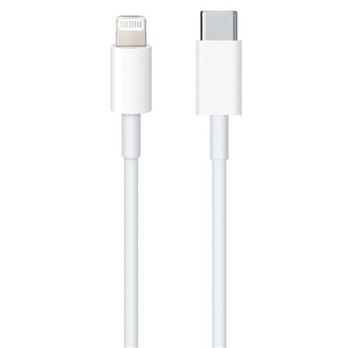 CABLE APPLE USB-C A LIGHTNING BLANCO