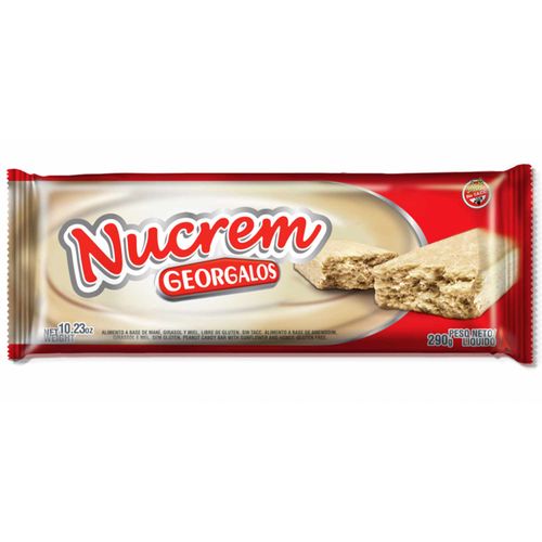 Barra Georgalos Nucrem De Mani 290Gr