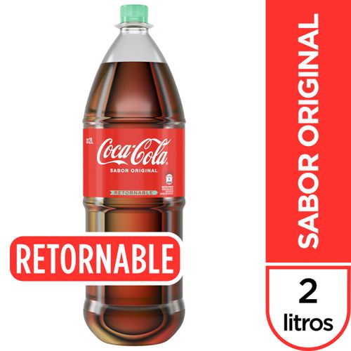 Refresco Coca Cola Retornable 2Lt .