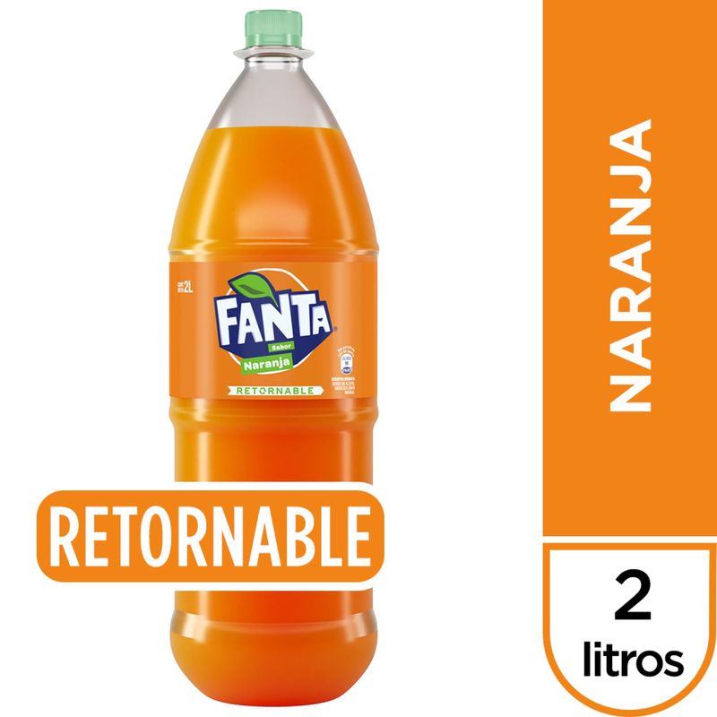 Fanta de Naranja 2 litros - El Dorado