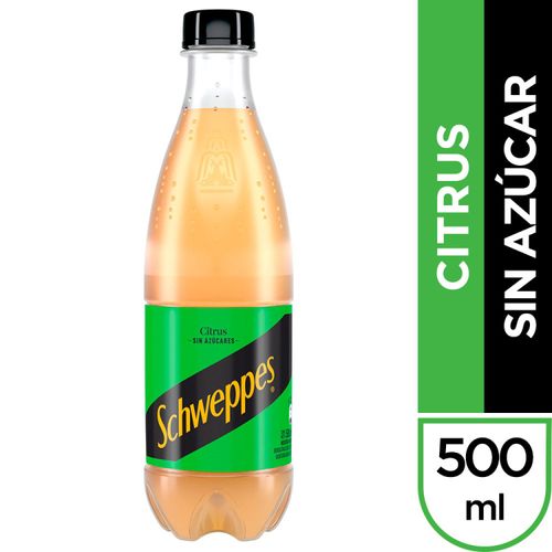 Refresco Schweppes Sin Azucar Citrus 500Ml