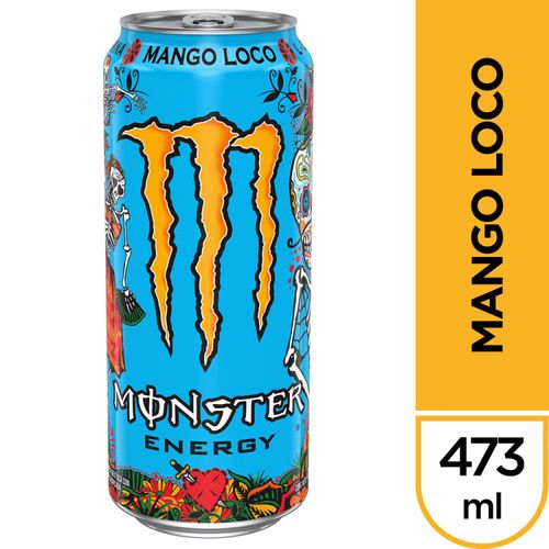 Energizante Monster Mango Loco Lata 473Ml