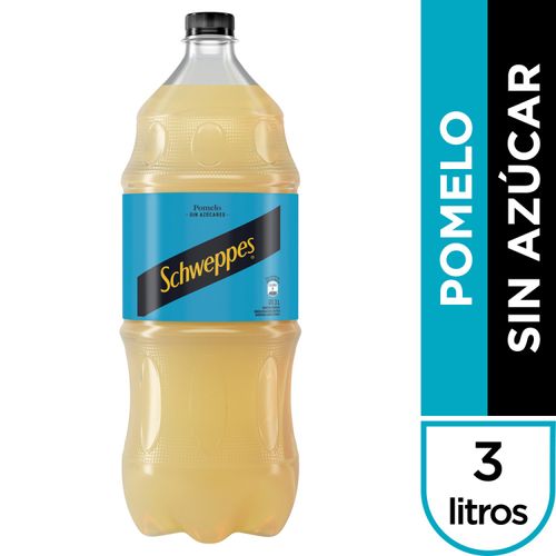 Refresco Schweppes Sin Azucar Pomelo 3Lt