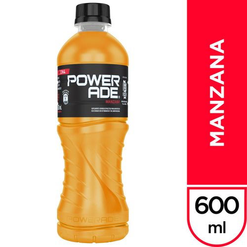 Bebida Powerade Isotonico Manzana 600Ml