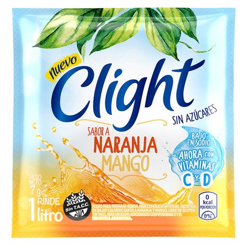 Jugo Clight  Naranja Mango 8 g