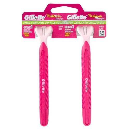 Afeitadora Gillette Prestobarba Ultragrip Mujer 2Un