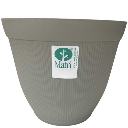 Maceta Finny Cemento 24Cm