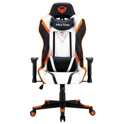 Silla Meetion Mtchr15 Blanca Y Negra Gamer