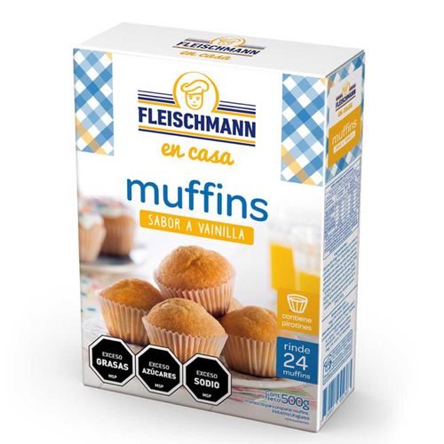 Premezcla Fleischmann Muffins 500Gr