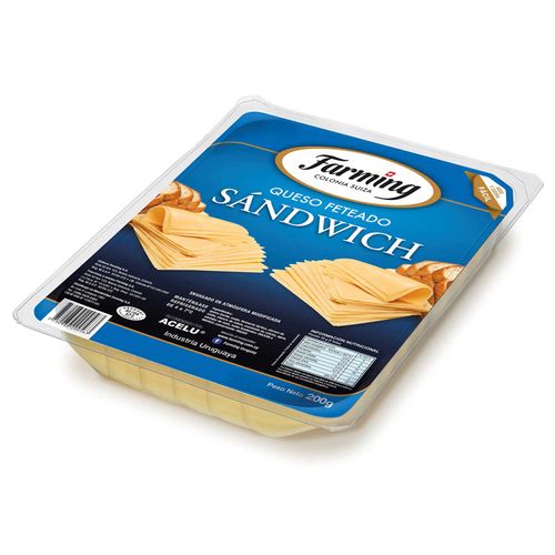 Queso Farming Sandwich Feteado 200Gr