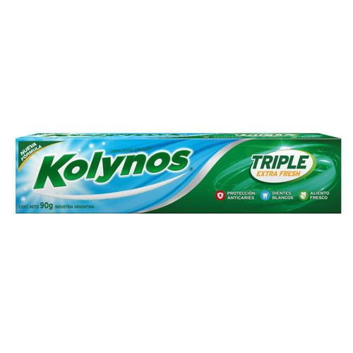 Crema Dental Kolynos Frescura 123 90Gr