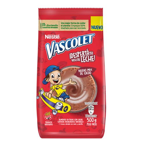 Achocolatado Vascolet 500 g