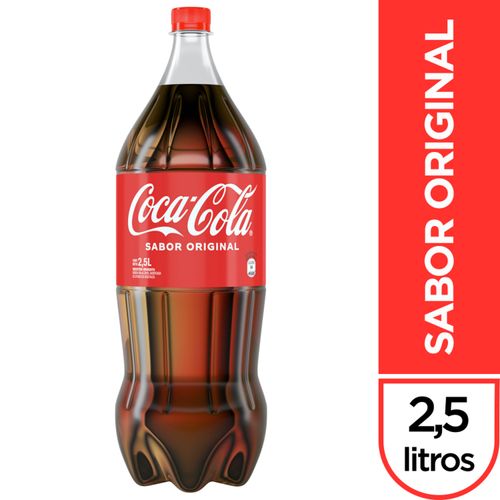 Refresco Coca Cola Descartable 2.5Lt