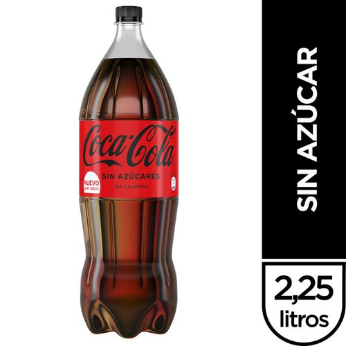 Refresco Coca Cola Zero Descartable 2.25Lt