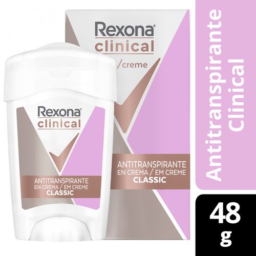 Desodorante Rexona Clinical Classic Crema 48Gr Women