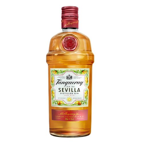 Gin Tanqueray Sevilla Saborizado Vidrio 700Cc .