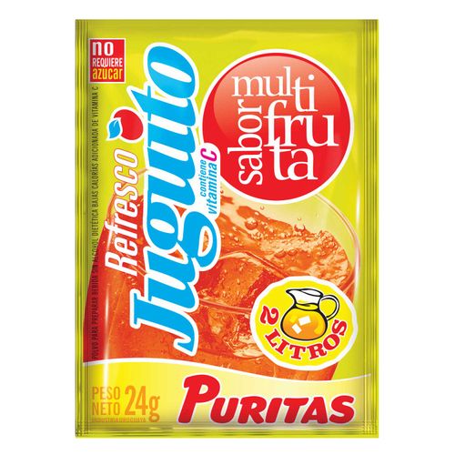 Jugo Juguito Polvo Multifrutas 24Gr